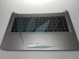 Clavier français avec repose-poignets gris neuf d'origine HP pour HP 15-A SERIES