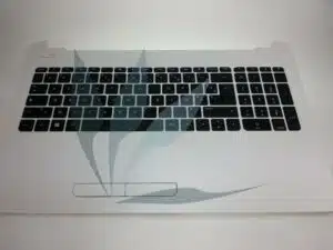 Clavier français avec repose-poignets blanc neuf d'origine HP pour HP 15-A SERIES
