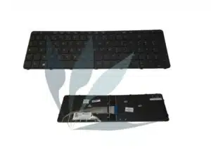 Clavier français noir rétro-éclairé neuf d'origine HP pour HP Probook 450 G3