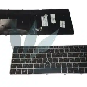Clavier français non rétro-éclairé neuf pour HP Elitebook 840 G4