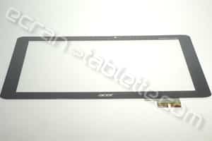 Vitre tactile pour Acer Iconia Tab A700 noir
