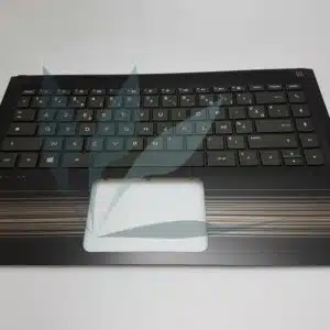 Clavier français avec repose-poignets noir pour HP Pavilion 14-AM SERIES
