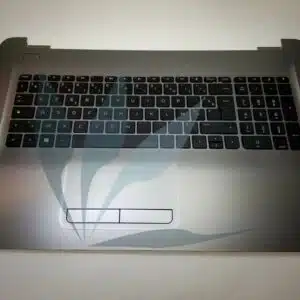 Clavier français avec repose-poignets argent non-rétroéclaré neuf d'origine HP pour HP 17-X SERIES