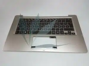 Clavier français avec repose-poignets gris neuf d'origine Asus pour Asus TX300CA