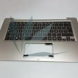 Clavier français avec repose-poignets gris neuf d'origine Asus pour Asus TX300CA