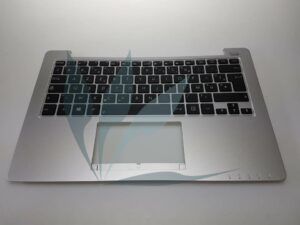 Clavier francais avec repose-poignets gris neuf d'origine Asus pour Asus X201