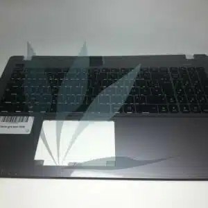 Clavier français noir et repose poignets Argent neuf d'origine Asus pour Asus P550L