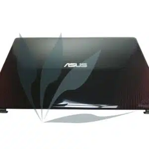 Capot supérieur écran noir / stries rouges neuf d'origine Asus pour Asus R510JX