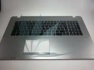 Clavier francais avec repose-poignets argent neuf d'origine Asus pour Asus K750LN