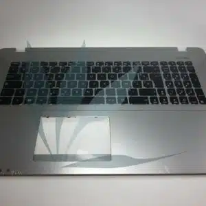 Clavier français avec repose-poignets argent neuf d'origine Asus pour Asus X750J