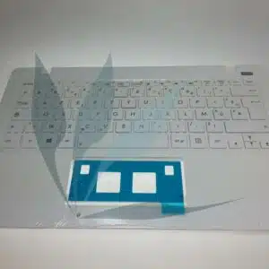 Clavier français avec repose-poignets blanc neuf d'origine Asus pour Asus X200CA