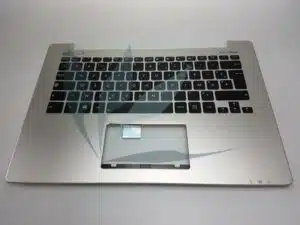 Clavier français avec repose-poignets gris neuf d'origine Asus pour Asus Vivobook S301LA