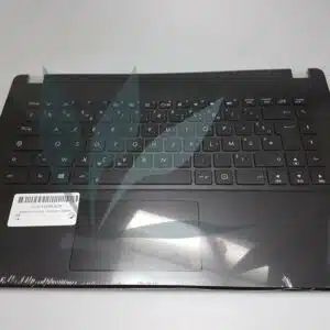 Clavier français avec repose-poignets noir pour Asus X451M
