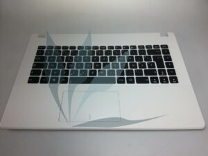 Clavier français avec repose-poignets blanc pour Asus X451CA