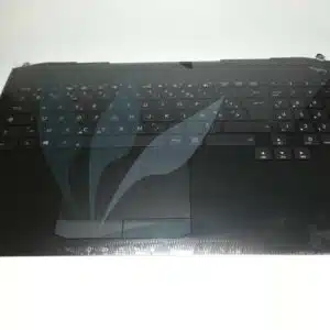Clavier français noir rétro-éclairé avec repose-poignets neuf d'origine Asus pour Asus G750JX