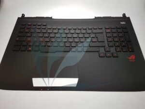 Clavier français avec repose-poignets noir neuf d'origine Asus pour Asus G751J