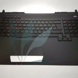 Clavier français avec repose-poignets noir neuf d'origine Asus pour Asus G751J