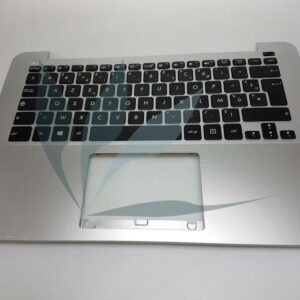 Clavier français avec repose-poignets gris neuf d'origine Asus pour Asus F302LA