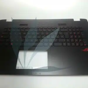 Clavier français avec repose-poignets noir neuf d'origine Asus pour Asus G552VW