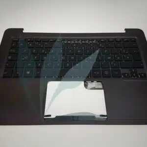 Clavier français avec repose-poignets gris foncé pour Asus UX305LA
