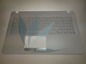 Clavier français avec repose-poignets blanc neuf d'origine Asus pour Asus R540LJ