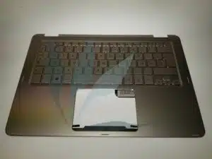 Clavier gris argent avec repose-poignets gris argent neuf d'origine Asus pour Asus UX360CAK