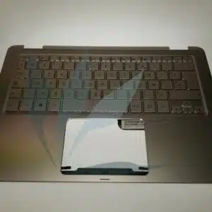 Clavier gris argent avec repose-poignets gris argent neuf d'origine Asus pour Asus UX360CAK