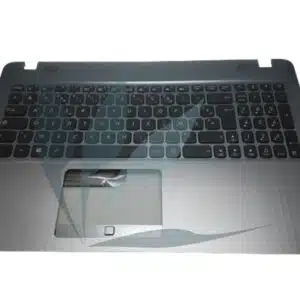 Clavier français avec repose-poignets gris neuf d'origine Asus pour Asus X541NA