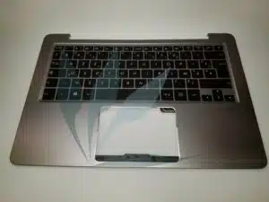 Clavier français noir avec repose-poignets argent neuf d'origine Asus pour Asus UX330C