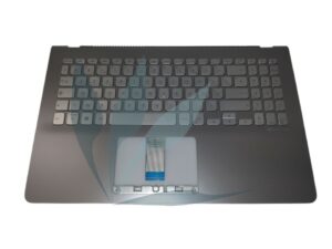 Clavier français rétro-éclairéavec repose-poignets gris neuf d'origine Asus pour Asus Vivobook S530UF