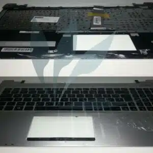 Clavier français avec repose-poignets gris neuf d'origine Asus pour Asus K56CB