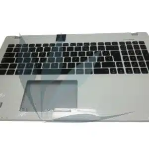 Clavier français avec repose-poignets blanc neuf d'origine Asus pour Asus P550L