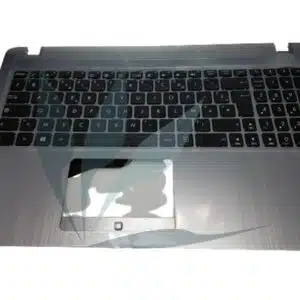 Clavier français avec repose-poignets gris neuf d'origine Asus pour Asus X540LA
