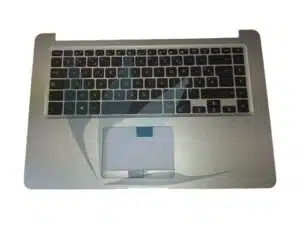Clavier français avec repose-poignets gris-or neuf d'origine Asus pour Asus S510UN
