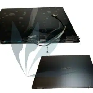 Module écran tactile full HD gris complet(capot, tactile, charnières, dalle, câbles) neuf d'origine Asus pour Asus TP412UA