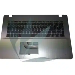 Clavier français avec repose-poignets gris neuf d'origine Asus pour Asus R702QA