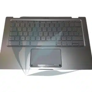 Clavier français rétro-éclairé avec repose-poignets argent neuf d'origine Asus pour Asus Chromebook C434TA