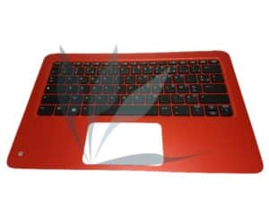 Clavier français avec repose-poignets rouge neuf d'origine HP pour HP Probook X360 11 G1
