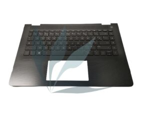 Clavier français avec repose-poignets gris foncé argent neuf d'origine HP pour HP Pavilion 14-BA SERIES