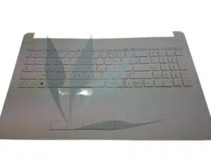 Clavier français avec repose-poignets blanc non rétro-éclairé neuf d'origine HP pour HP Notebook 15-BW SERIES