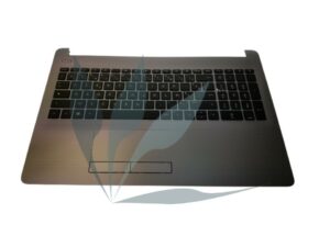 Clavier français avec repose-poignets rétro-éclairé neuf d'origine HP pour HP Notebook 250 G6