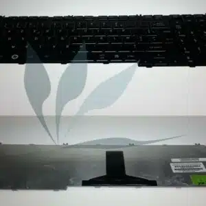Clavier francais Laqué noir pour Satellite L505