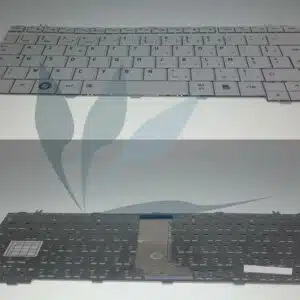 Clavier français Blanc pour Toshiba Satellite T130