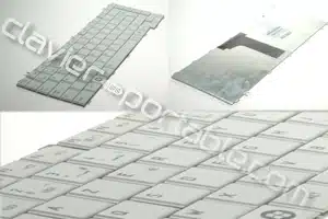 Clavier français Blanc pour satellite L730