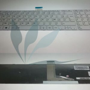 Clavier français blanc neuf d'origine Toshiba pour Toshiba Satellite C75