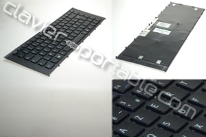 Clavier francais noir pour Vaio série VPC-EA