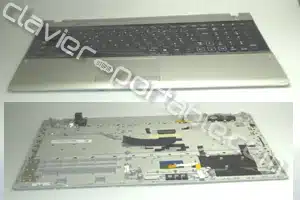 Capot repose poignet et clavier francais pour Samsung RV511