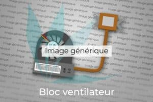 Ventilateur pour Pavilion DV6000 AMD avec radiateur pour chipset graphique (type 2)
