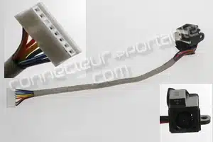Connecteur d'alimentation sur câble compatible pour DELL Studio 1535