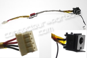 Connecteur carte mere sur cable pour Satellite U400